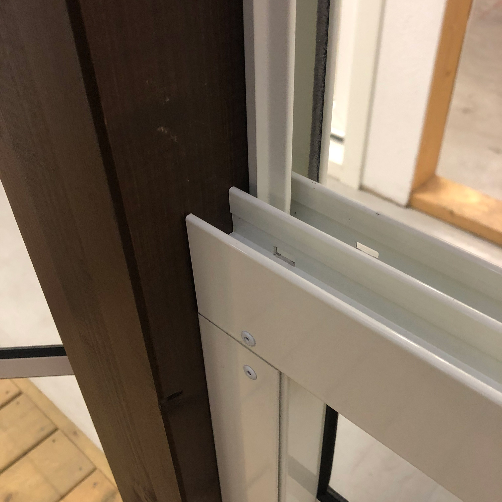 Skjutfönster med fast underdel Landskap Stadig Sommar 4-del