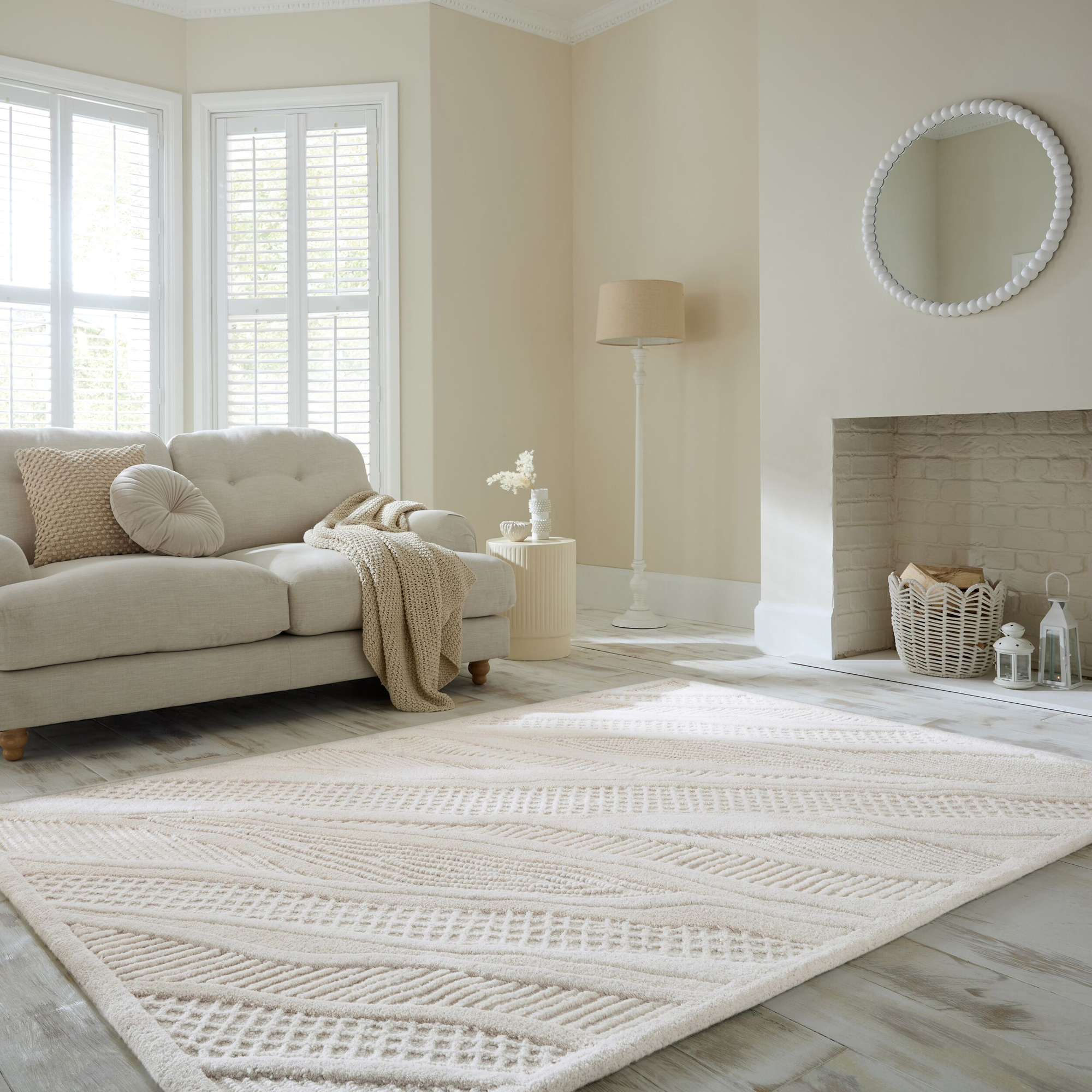 Rektangulär Matta Flair Rugs Sculptured Abstract