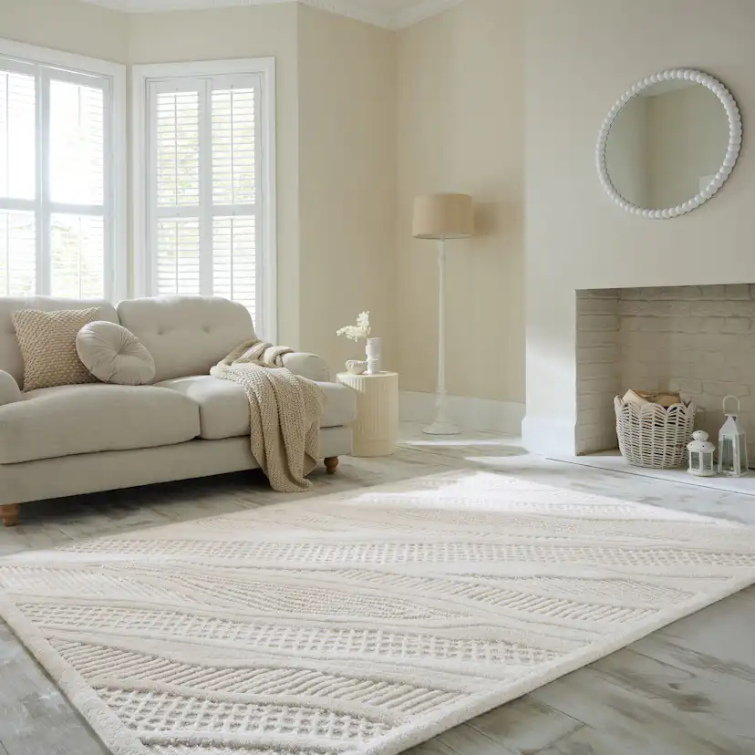 Rektangulär Matta Flair Rugs Sculptured Abstract