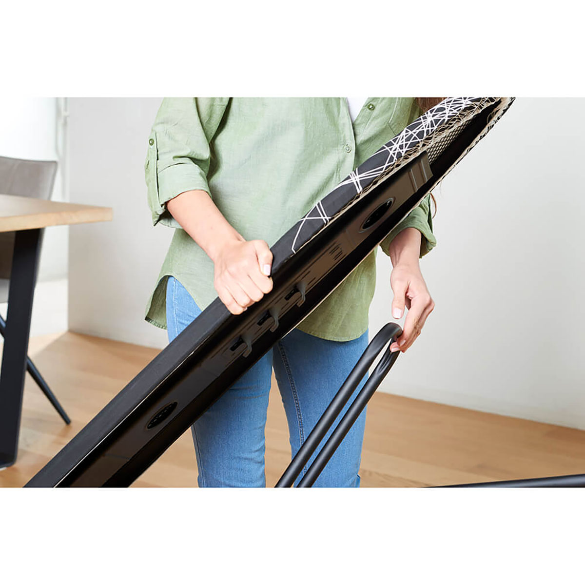 Strykbräda Taurus Argenta Strykbord Svart med Justerbar Höjd