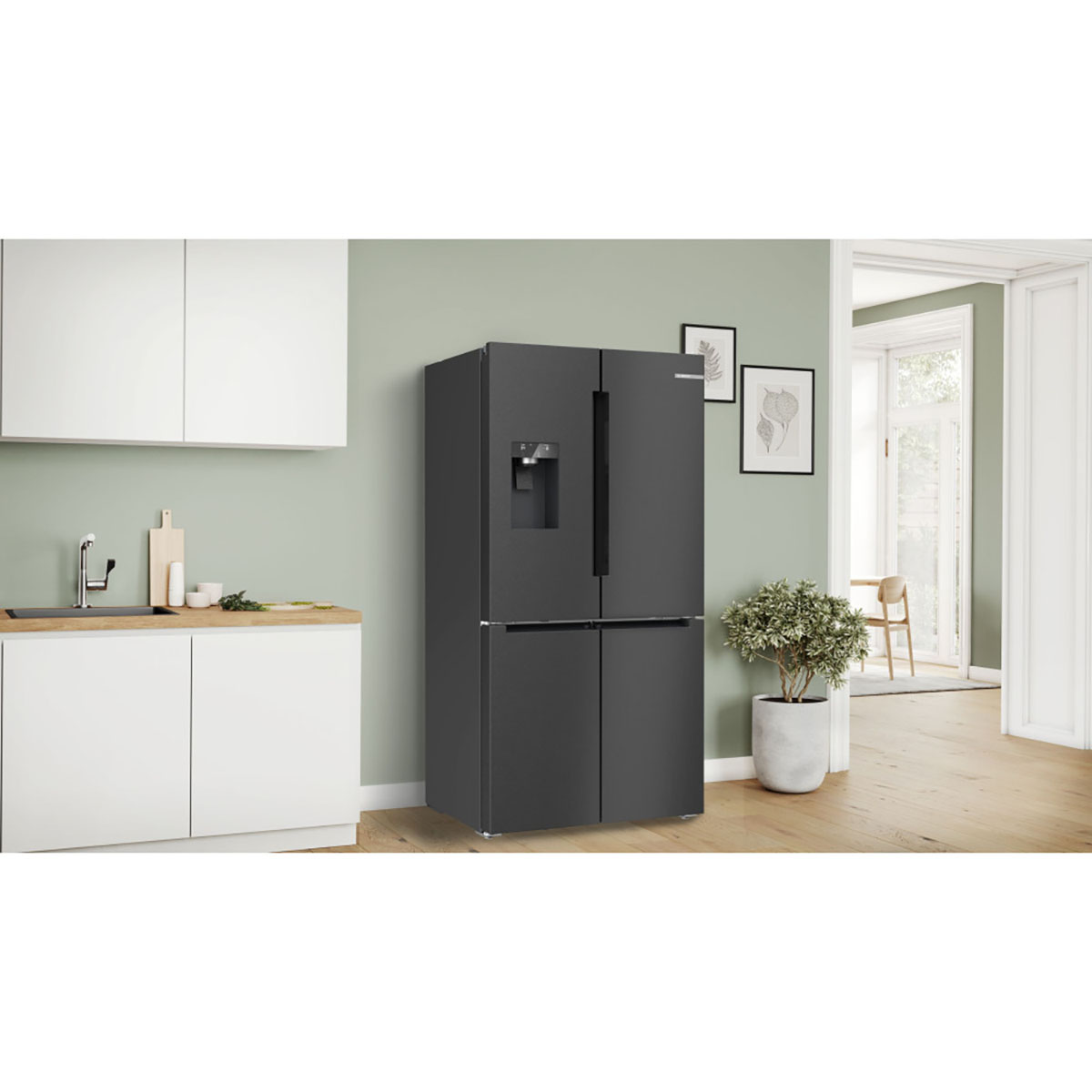 Kyl/Frys Bosch KFI96AXEA Serie 6 French door
