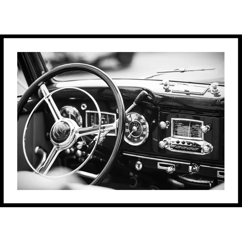 Monochrome Classic Car 50x70 50x70 cm