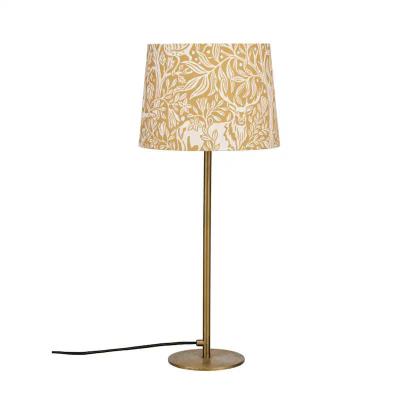 Base bordslampa Gul