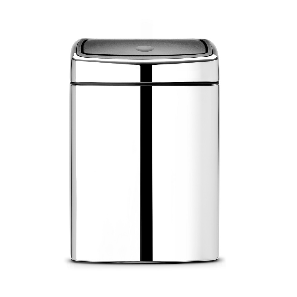 Touch Bin® 10 Ltr Blank Stål Färg: Blank Stål