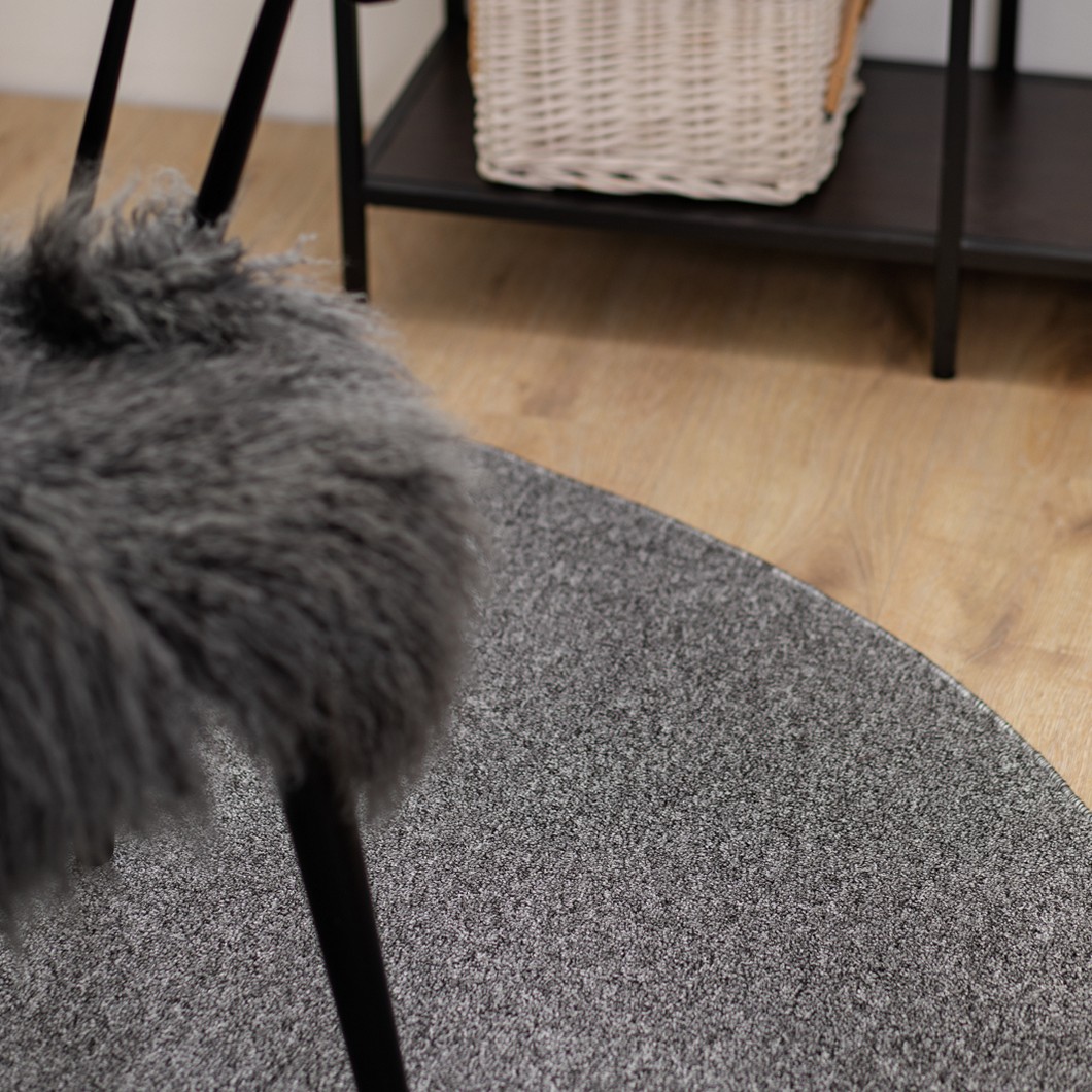 Flatvävd Matta KM Carpets Porto Rund