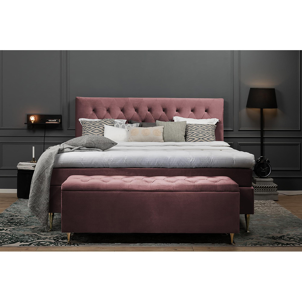 Royal Velvet Kontinentalsäng 160x200 Rosa