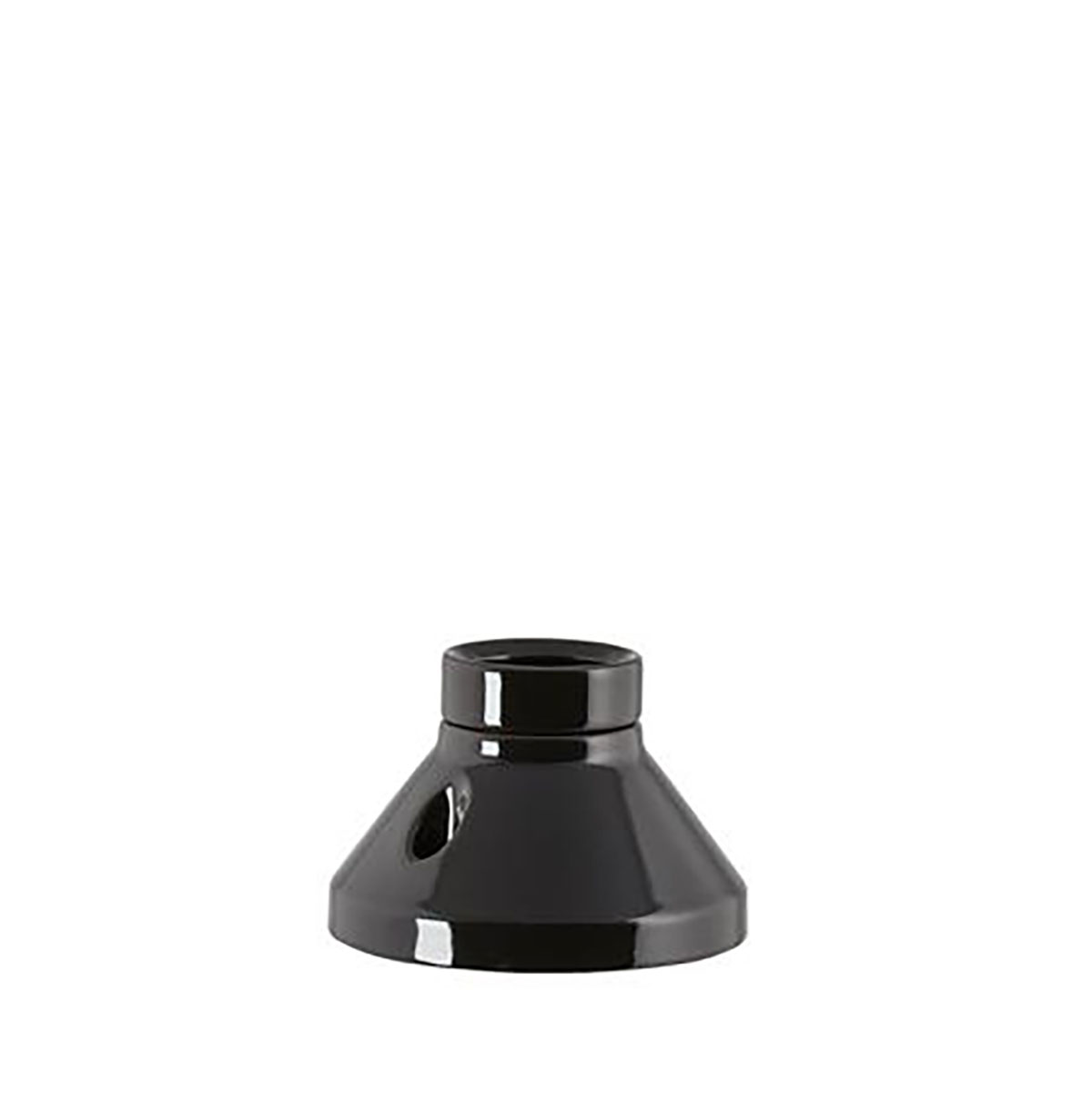 ARM FOTLAMPHÅLL. SVART D100 Svart