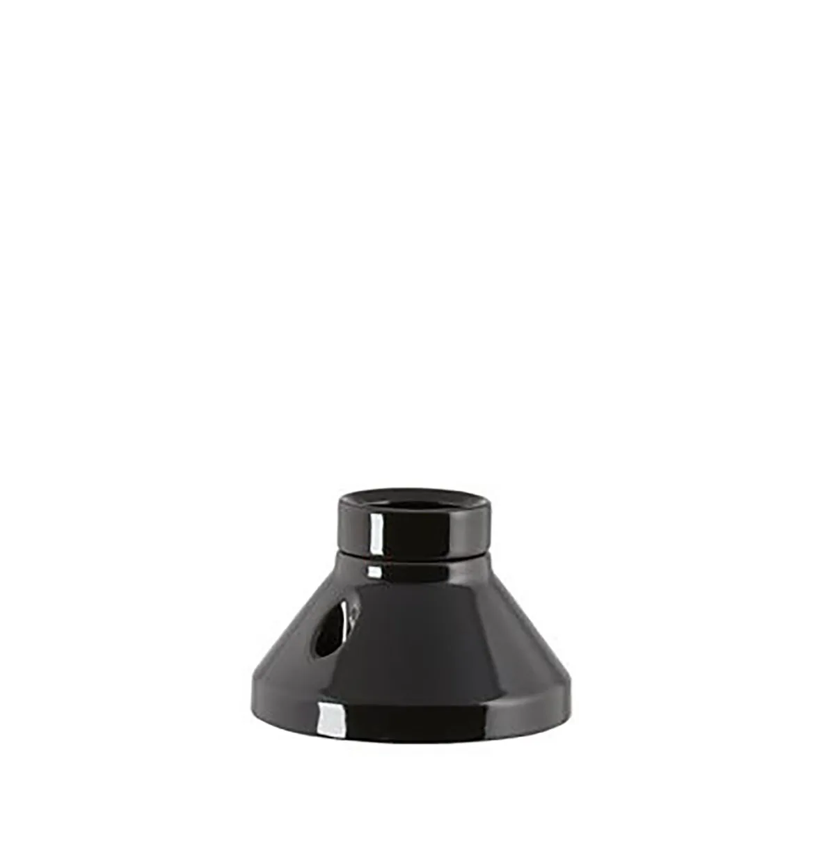 ARM FOTLAMPHÅLL. SVART D100 Svart