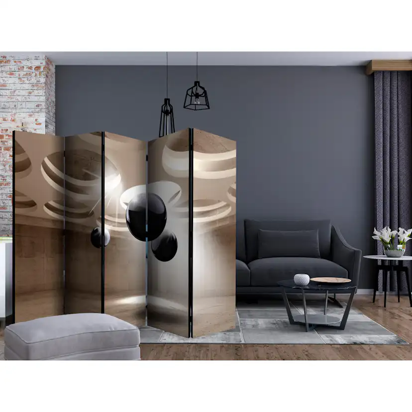 Rumsavdelare Skärmvägg Arkiio Geometric Glare II 225x172 cm