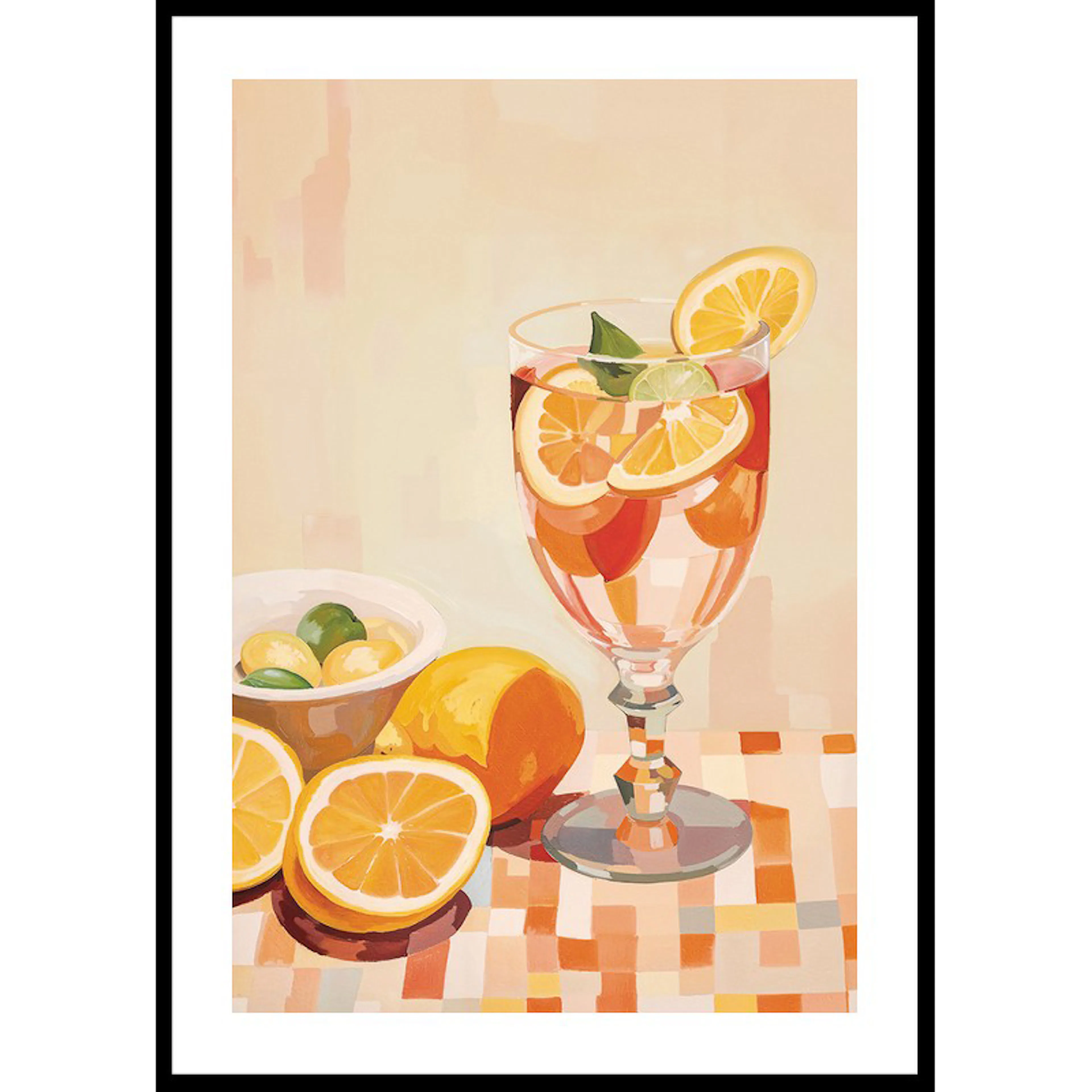 Poster Gallerix Lemonade Still Life