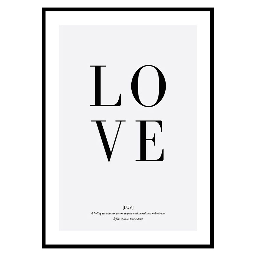 Poster Gallerix LOVE