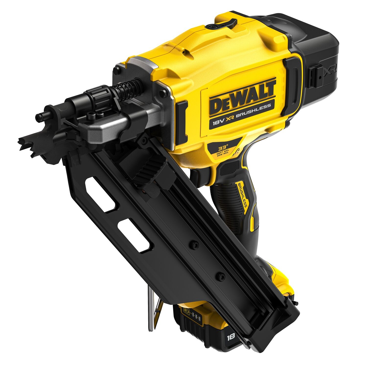 Stomspikpistol DeWalt DCN930P2-QW 18V XR 2x5 Ah