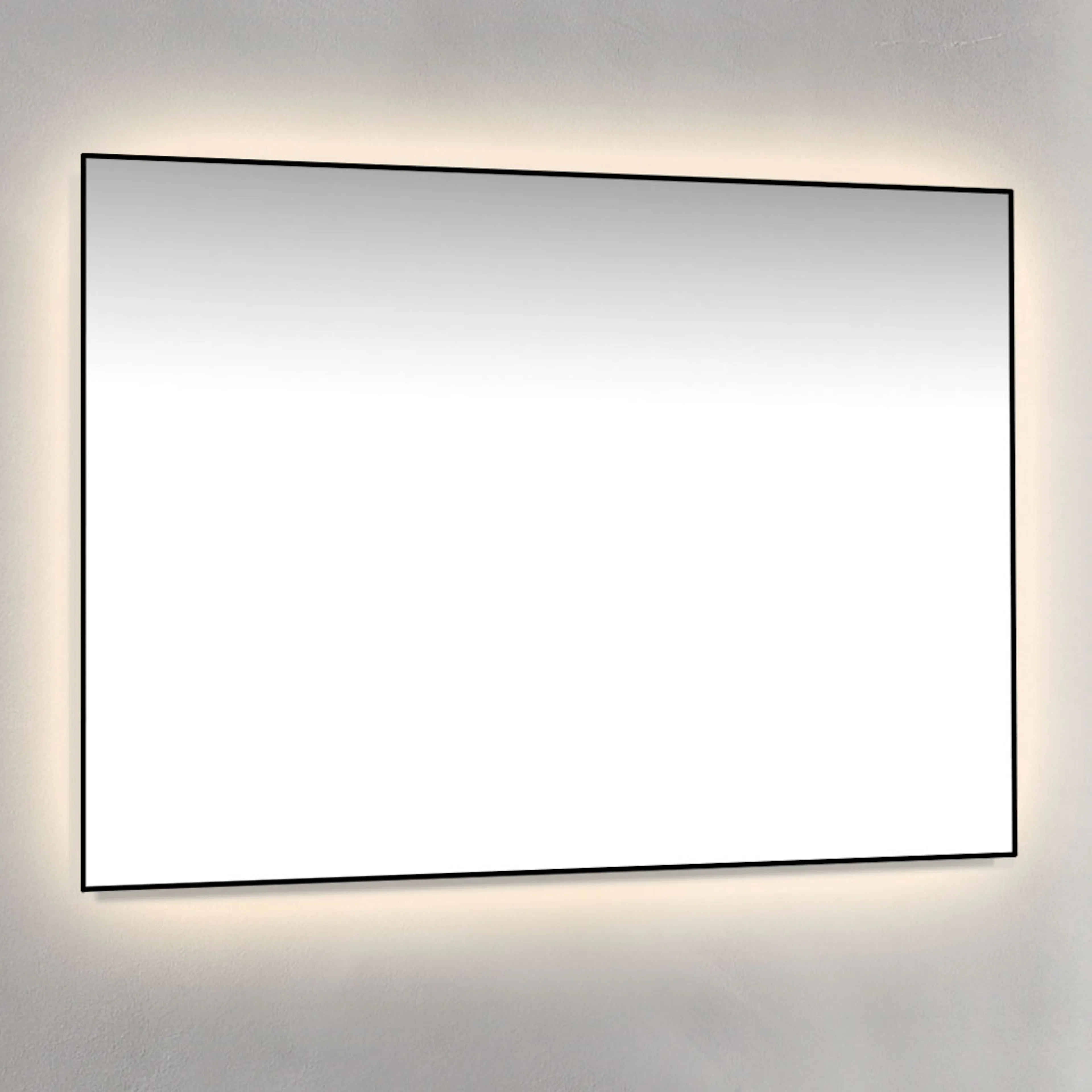 Spegel Macro Design med Ram och Ambilight