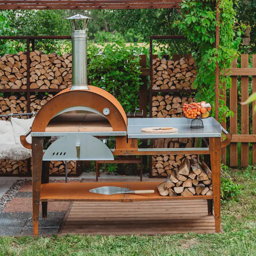 Pizzaugn GrillSymbol Pizzo med Pizzabord XL