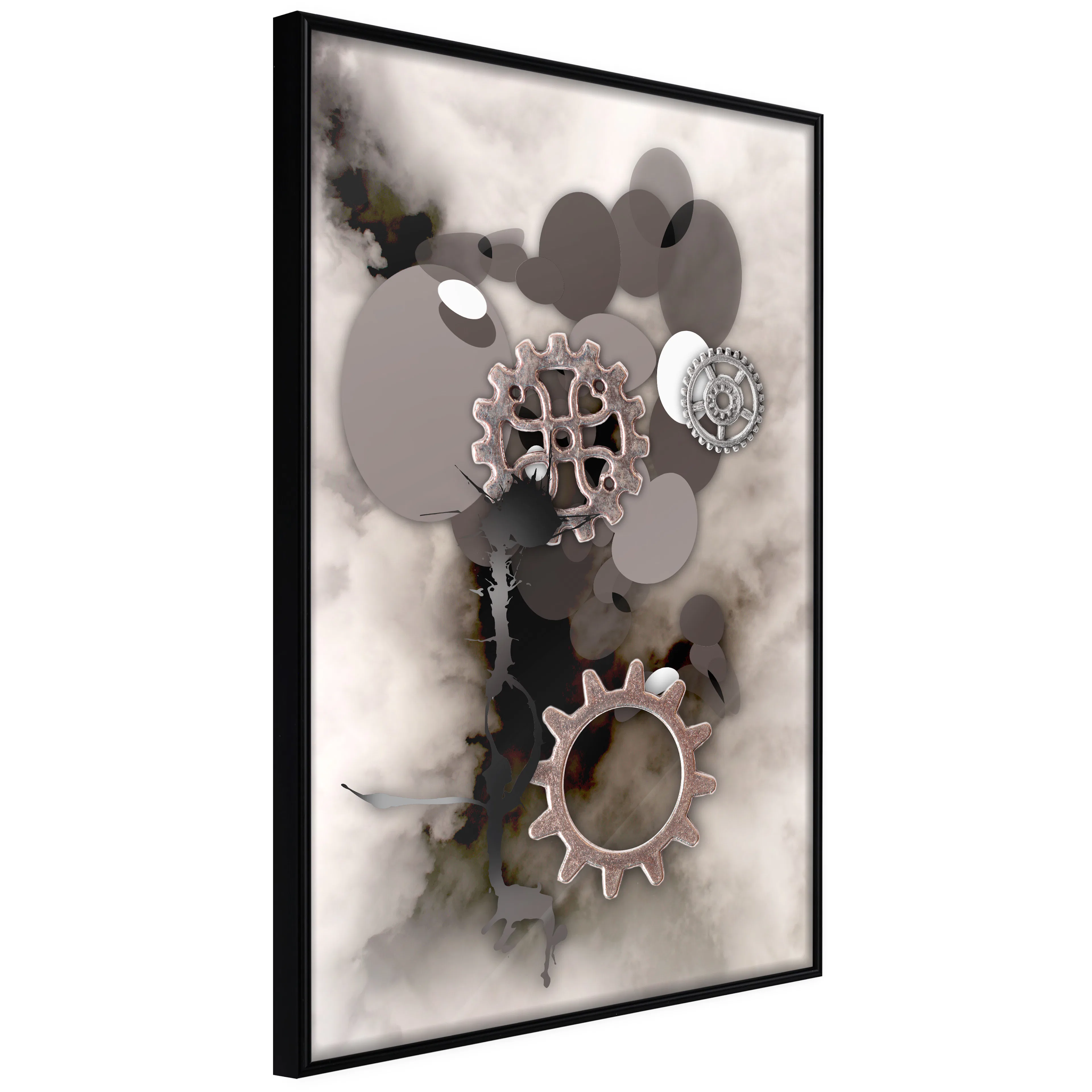 Affisch - Seahorse [Poster] 20x30 Svart ram, 20x30 cm