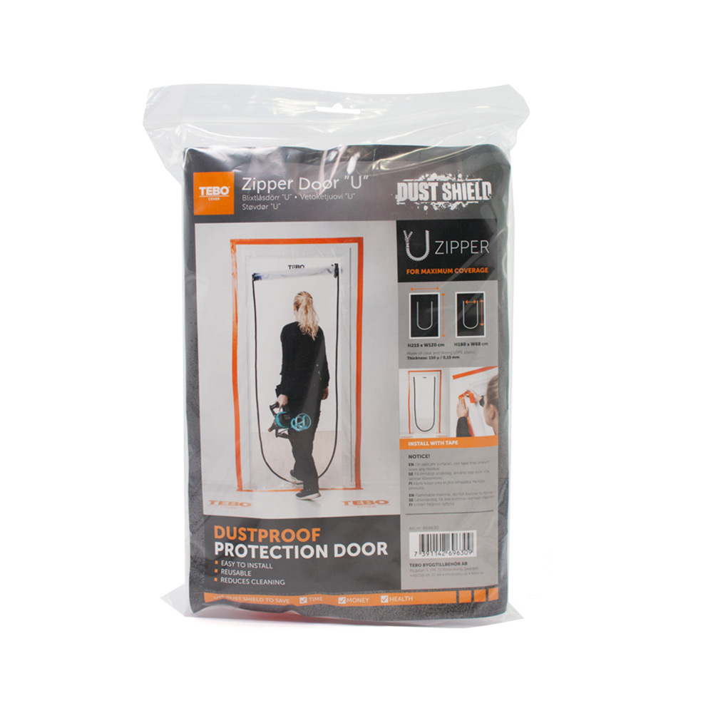 Blixtlåsdörr Tebo U Cover