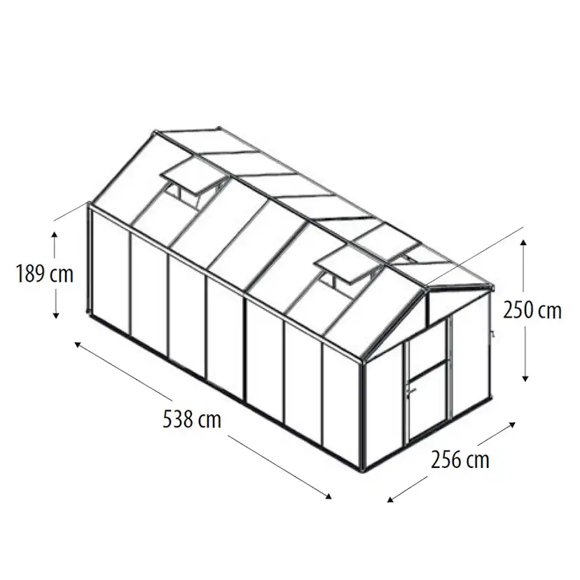 Zeus 13800 alu glas Aluminium