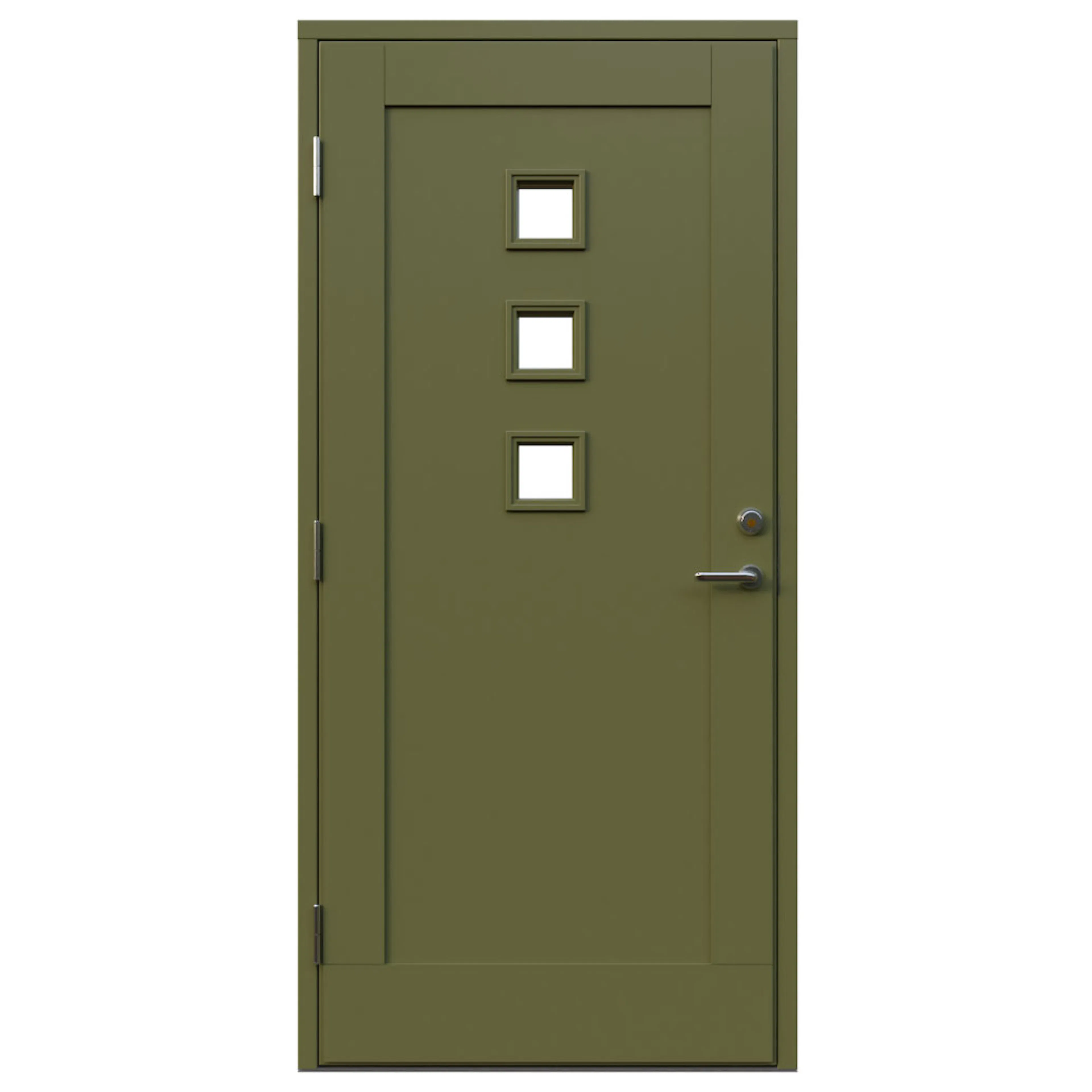 Grytnäs 9x20 V NCS S-5020-G70Y BxH: 90x200 cm, S-5020-G70Y, Grön, Vänster