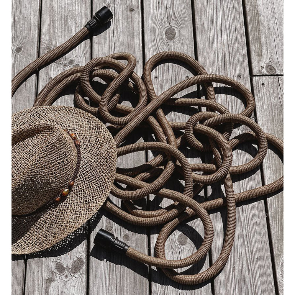 Trädgårdsslang By Benson Deluxe Mörk Sand 50 m