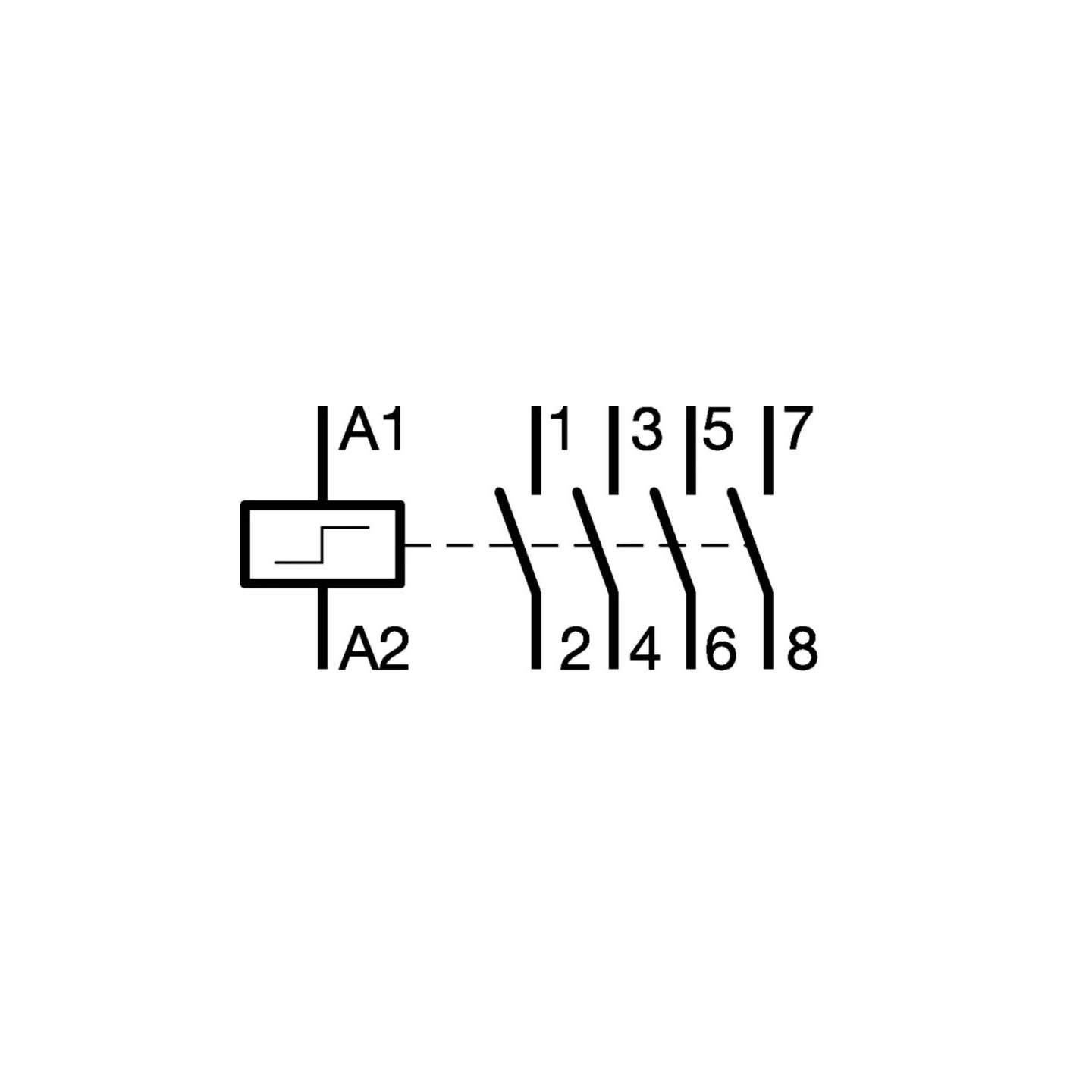 Impulsrelä Hager 1 Modul Spolspänning 230 V AC för Impulsstyrning upp till 16 A AC-7a
