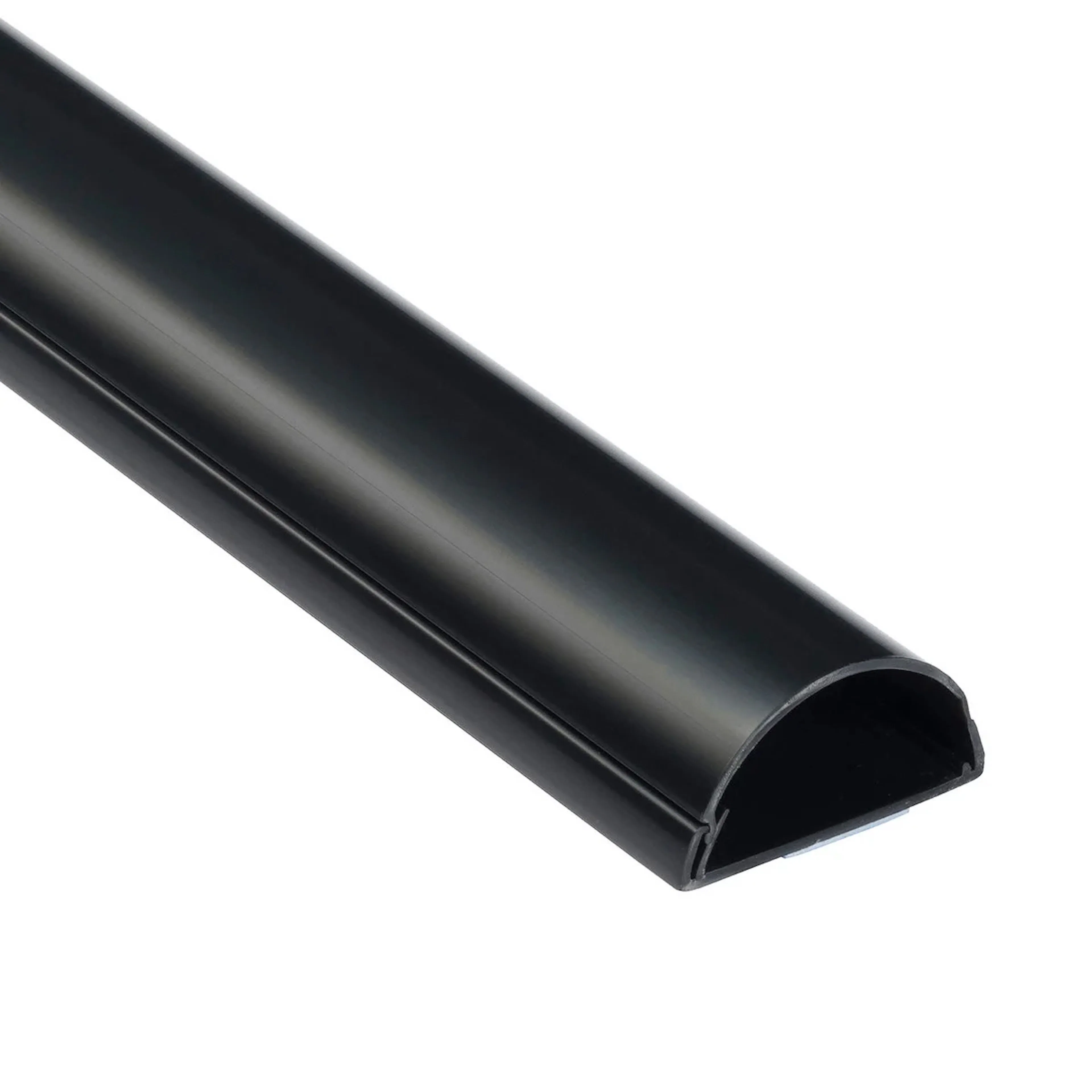 Kabelkanalsats D-LINE 50x25mm Svart Självhäftande för Kabelhantering