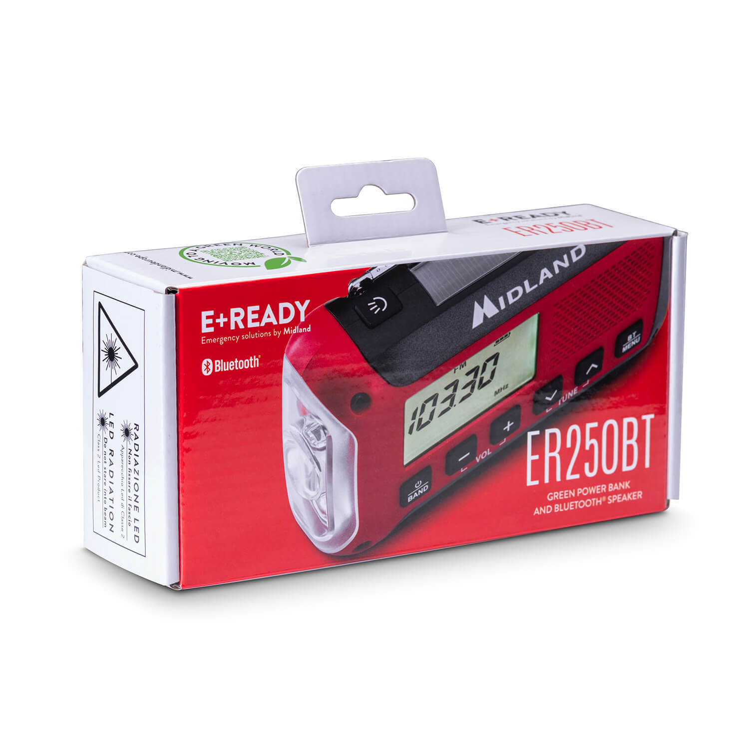 Nödradio Midland Powerbank ER250BT