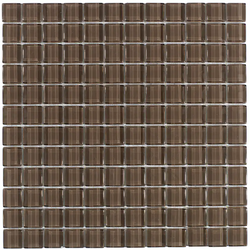 Kristallmosaik Arredo Blank Brun 30x30 cm
