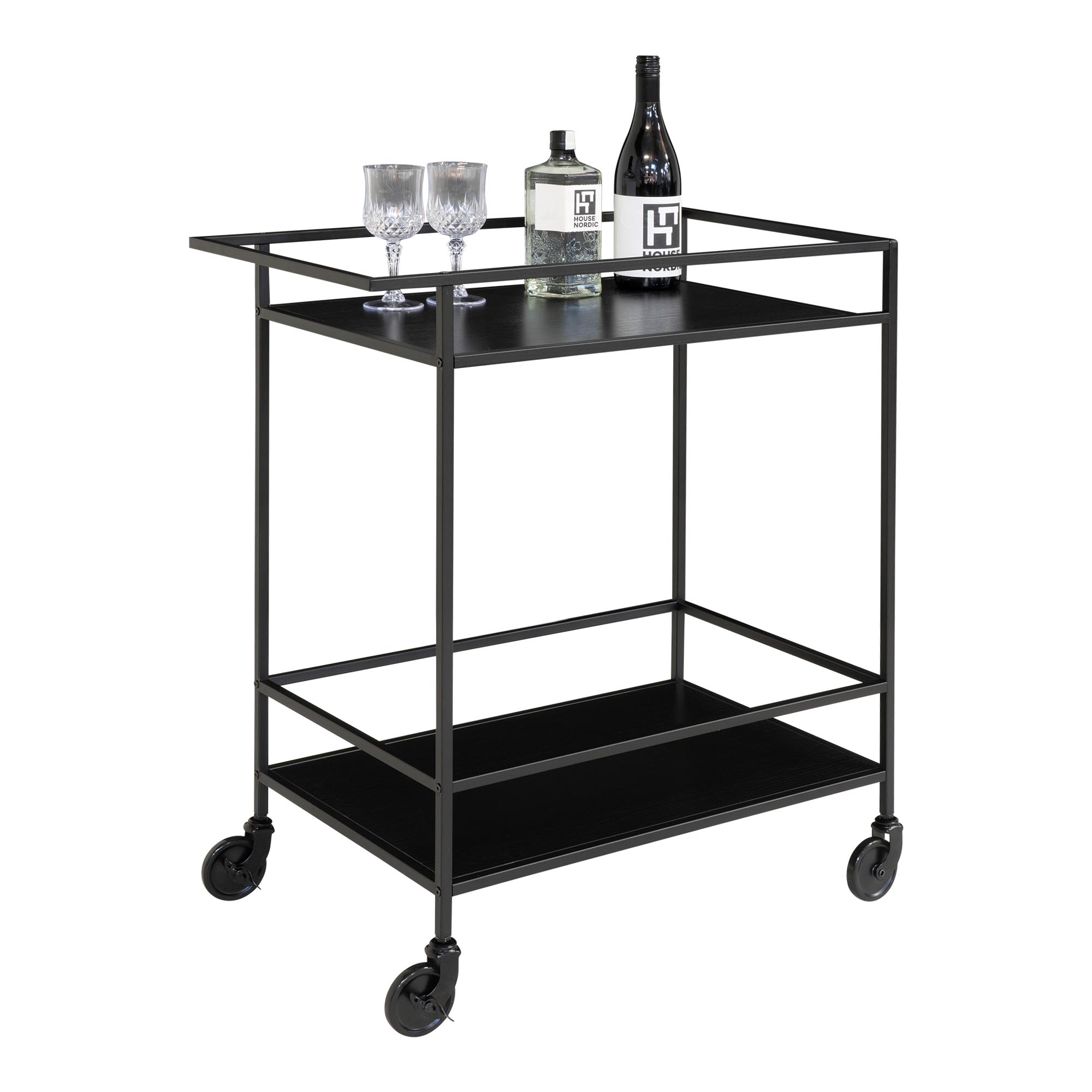 Drinkvagn House Nordic Vita Utomhus