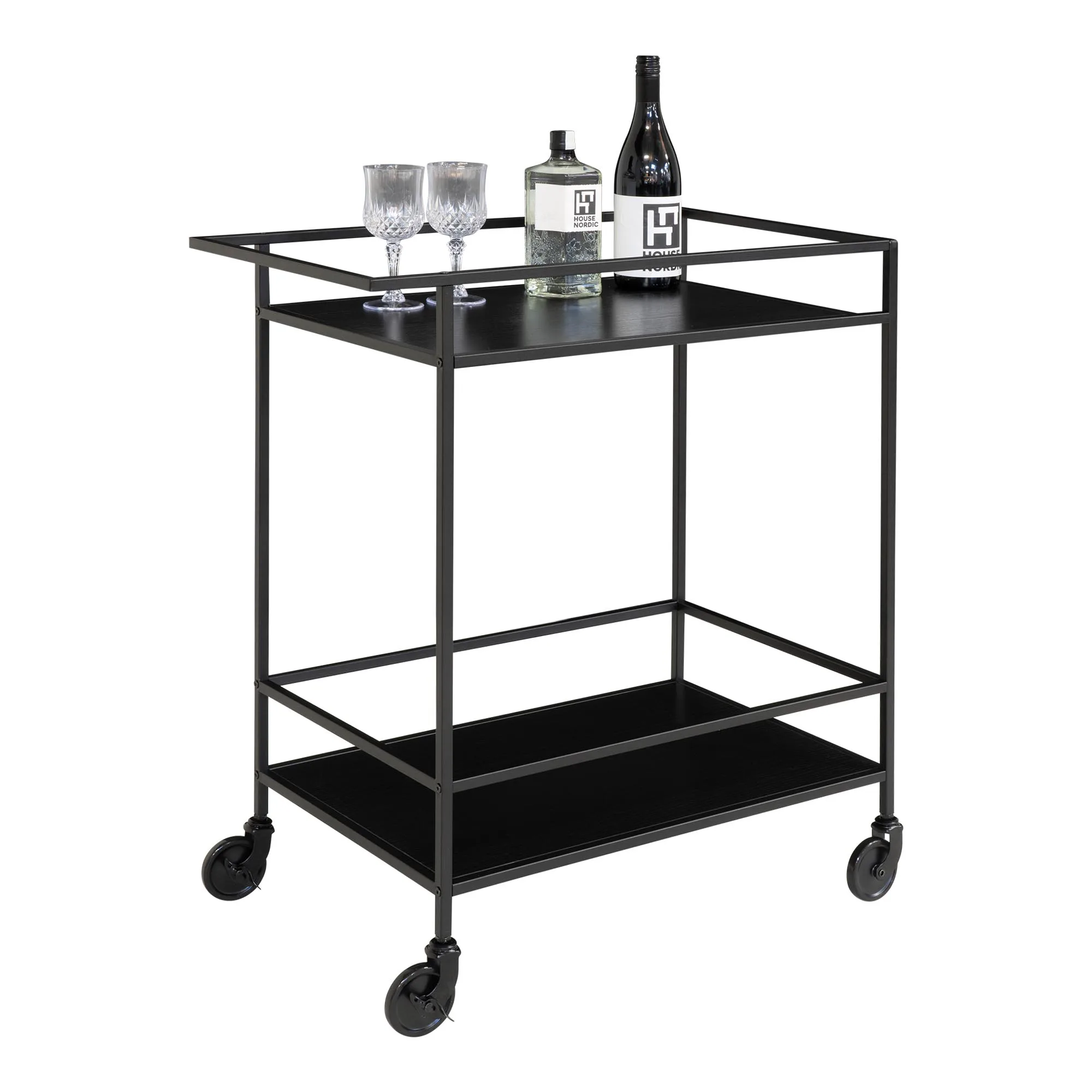 Drinkvagn House Nordic Vita Utomhus