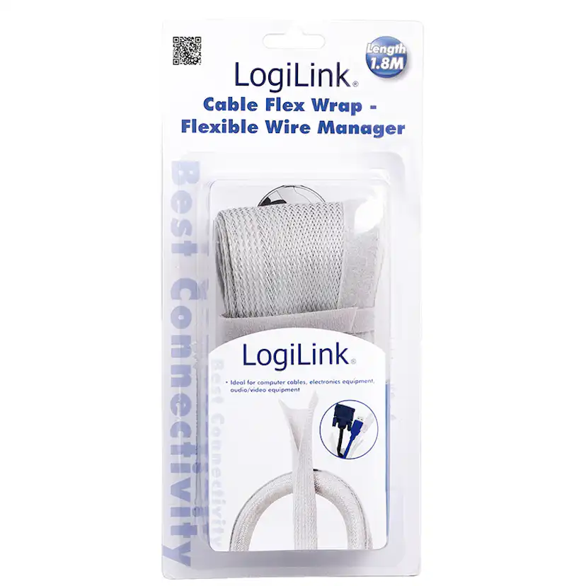 Kabelgömma LogiLink FlexWrap 1,8 m
