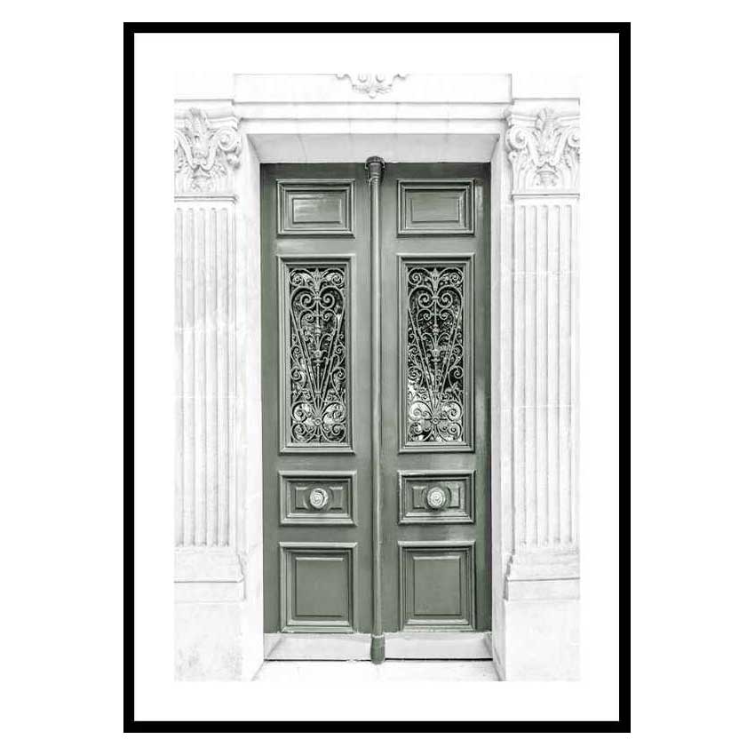 Poster Gallerix Green Double Door