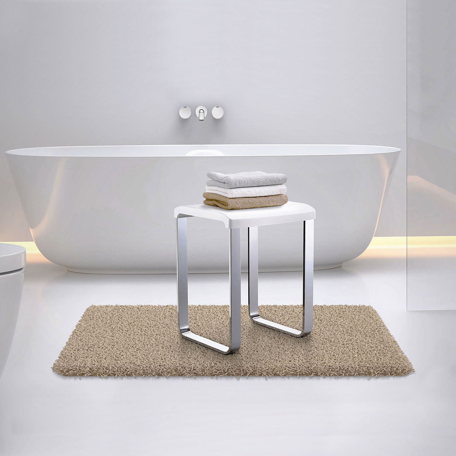 Badrumspall Smedbo Outline Fk406 Krom