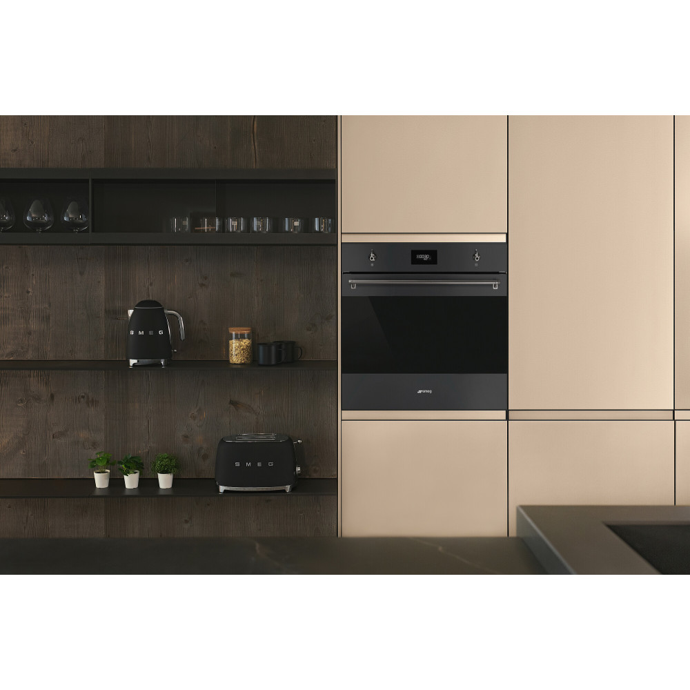 Ugnspaket Smeg SFP6301TVN + SO4301M0N med Pyrolytisk Rengöring
