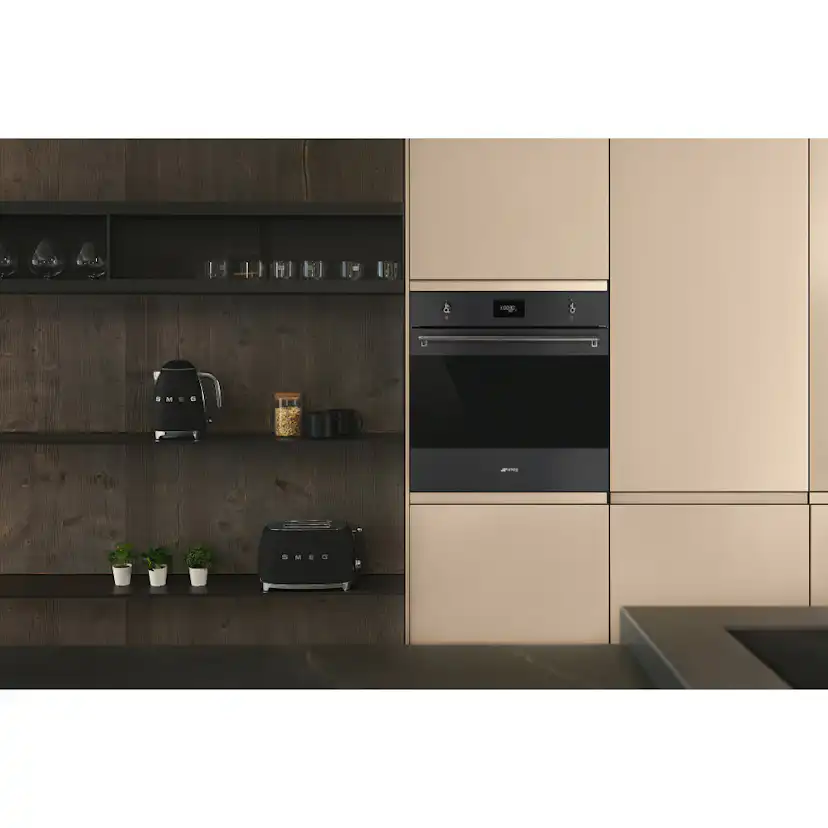 Ugnspaket Smeg SFP6301TVN + SO4301M0N med Pyrolytisk Rengöring