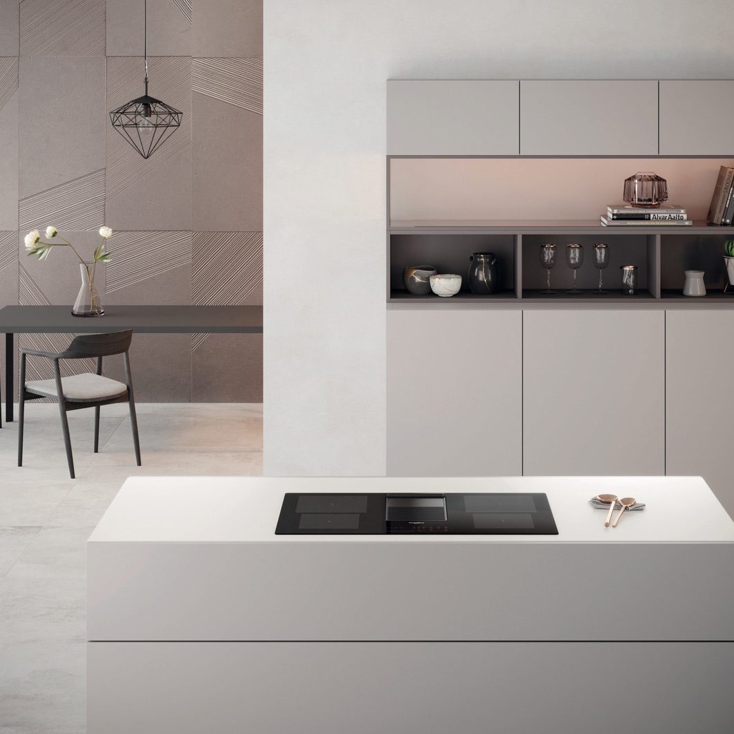 Spishäll Whirlpool med Inbyggd Fläkt WVH 92 K/1