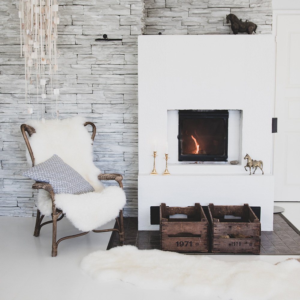 Loungeset Hillerstorp Praktö Fåtölj med Fotpall