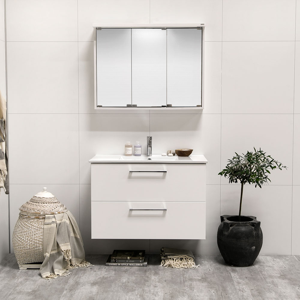 Tvättställsskåp Noro Home Vit