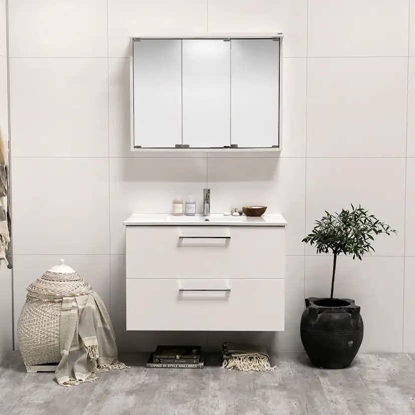 Tvättställsskåp Noro Home Vit