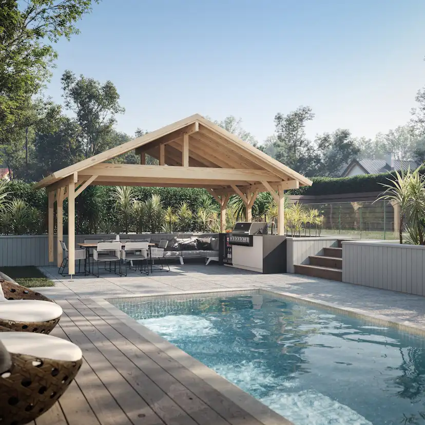 Carport Palmako Robert 20,6 m2