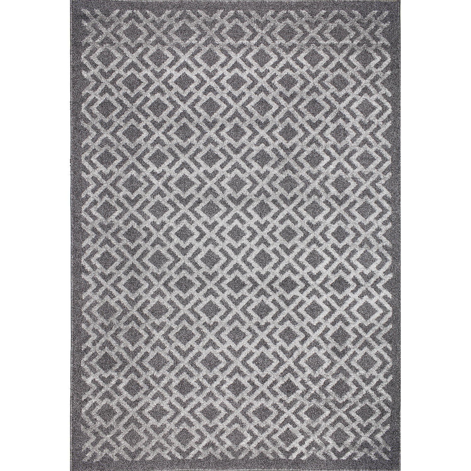 Wiltonmatta D-sign Terni Svart/Ljusgrå