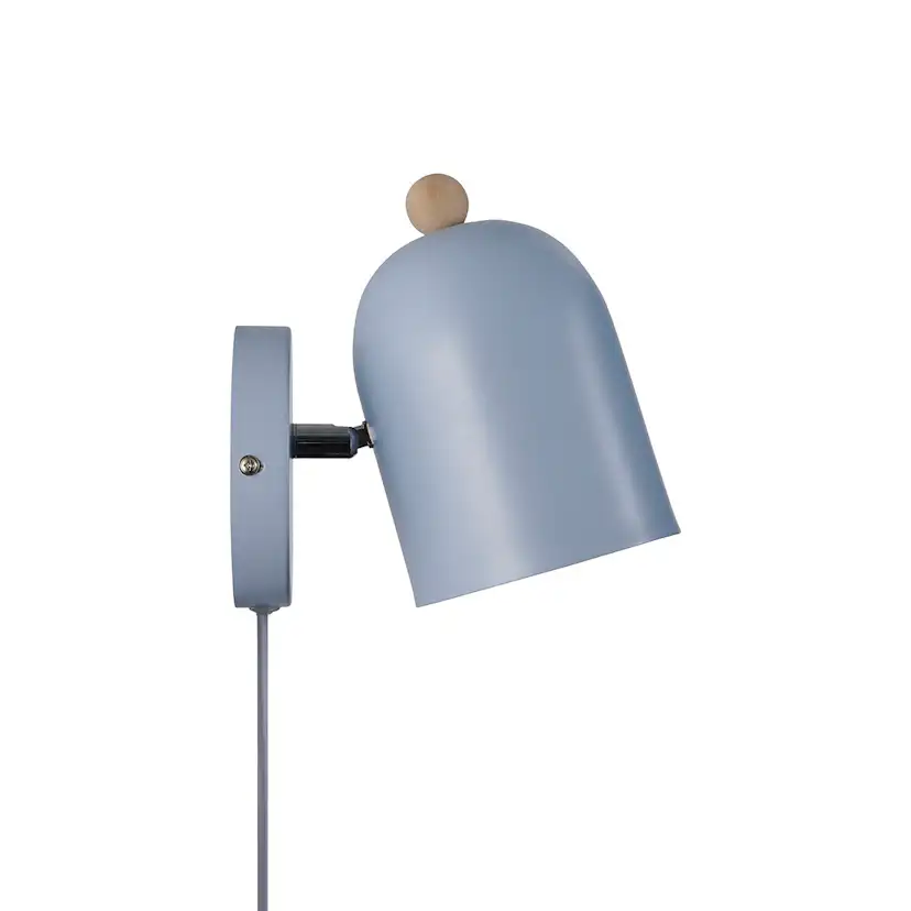 Gaston | Vägglampa | Blå Blå
