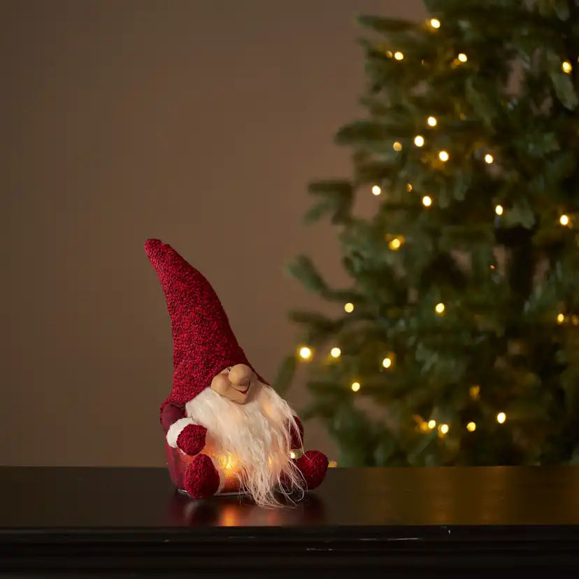 Dekorationsfigur Star Trading Joylight Tomte