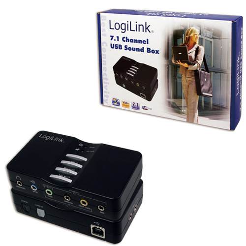 USB-ljudkort LogiLink 7.1-kanals