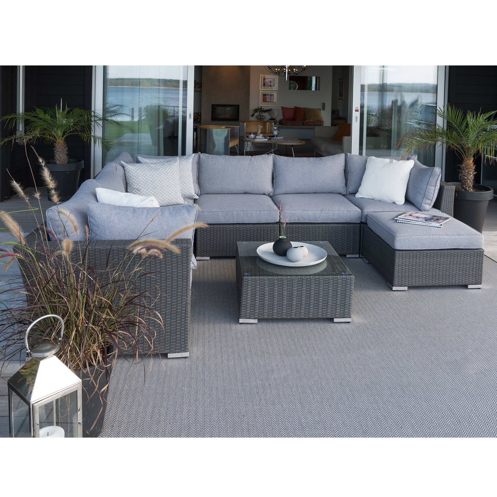 Loungegrupp Hillerstorp Madison 6-sits
