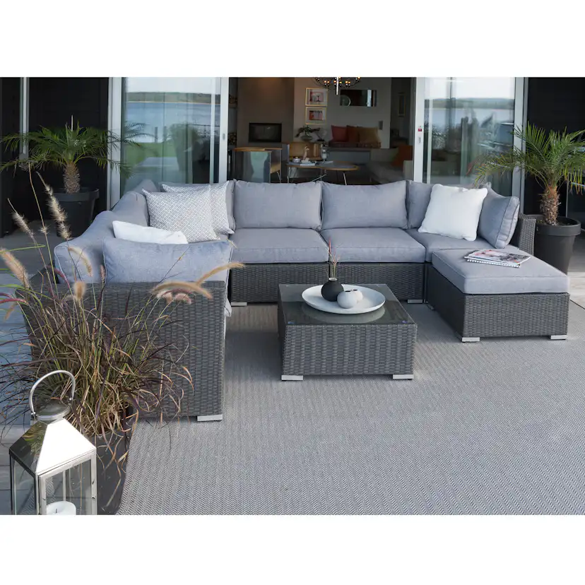 Loungegrupp Hillerstorp Madison 6-sits