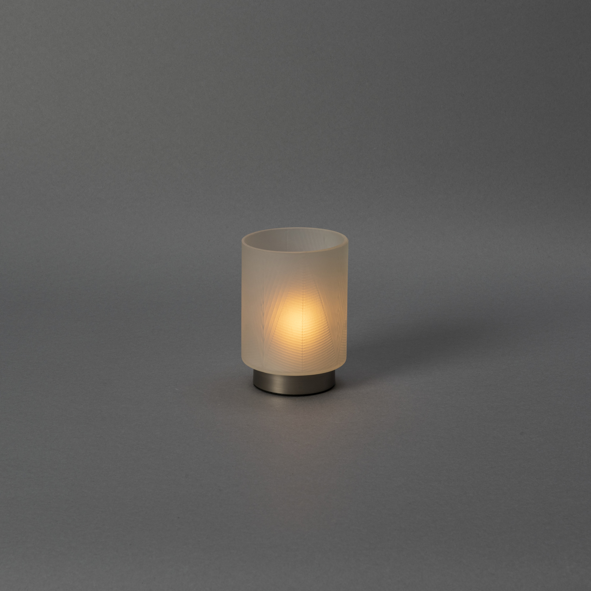 LED-ljuslykta Gnosjö Konstsmide No.3 10x11 cm USB-C