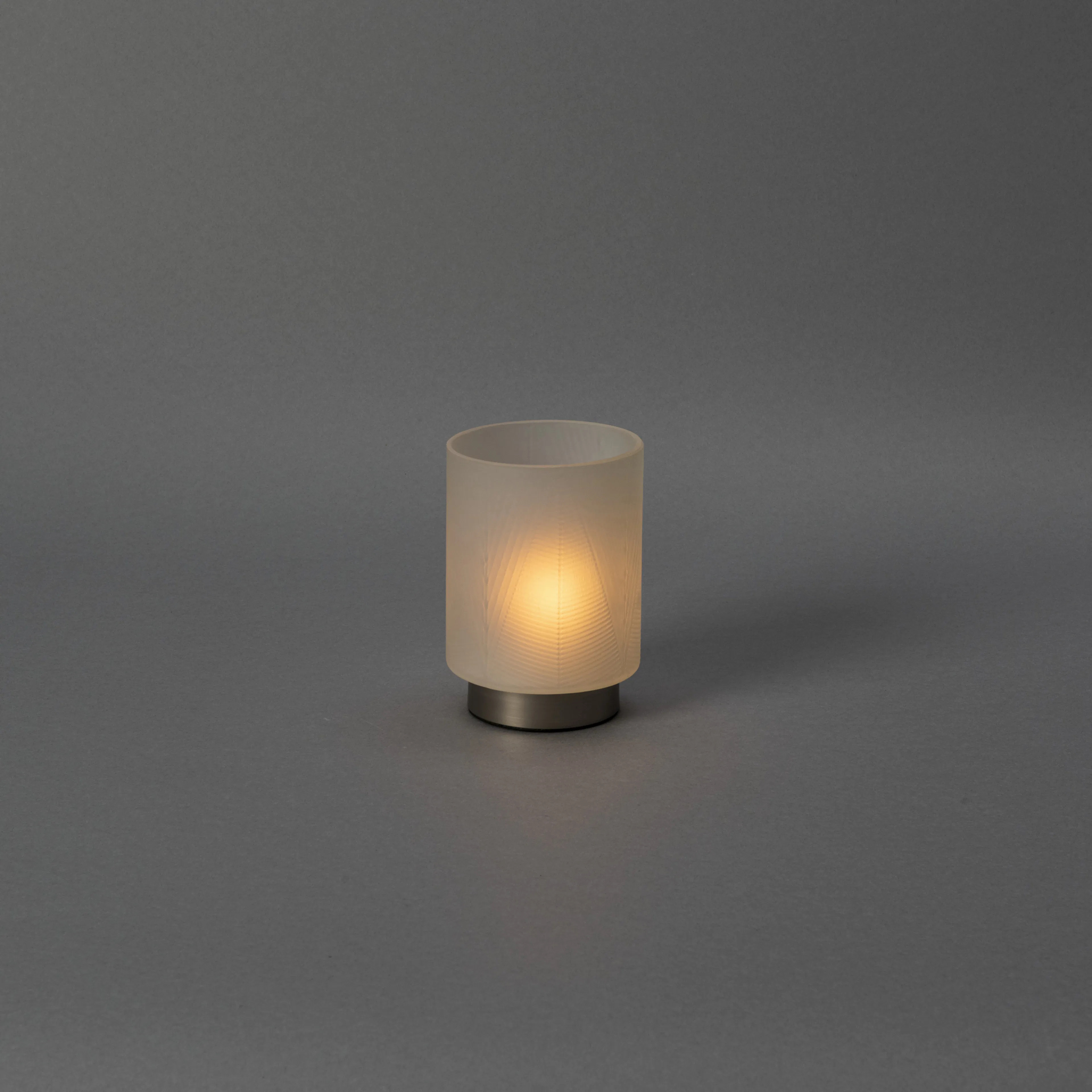 LED-ljuslykta Gnosjö Konstsmide No.3 10x11 cm USB-C