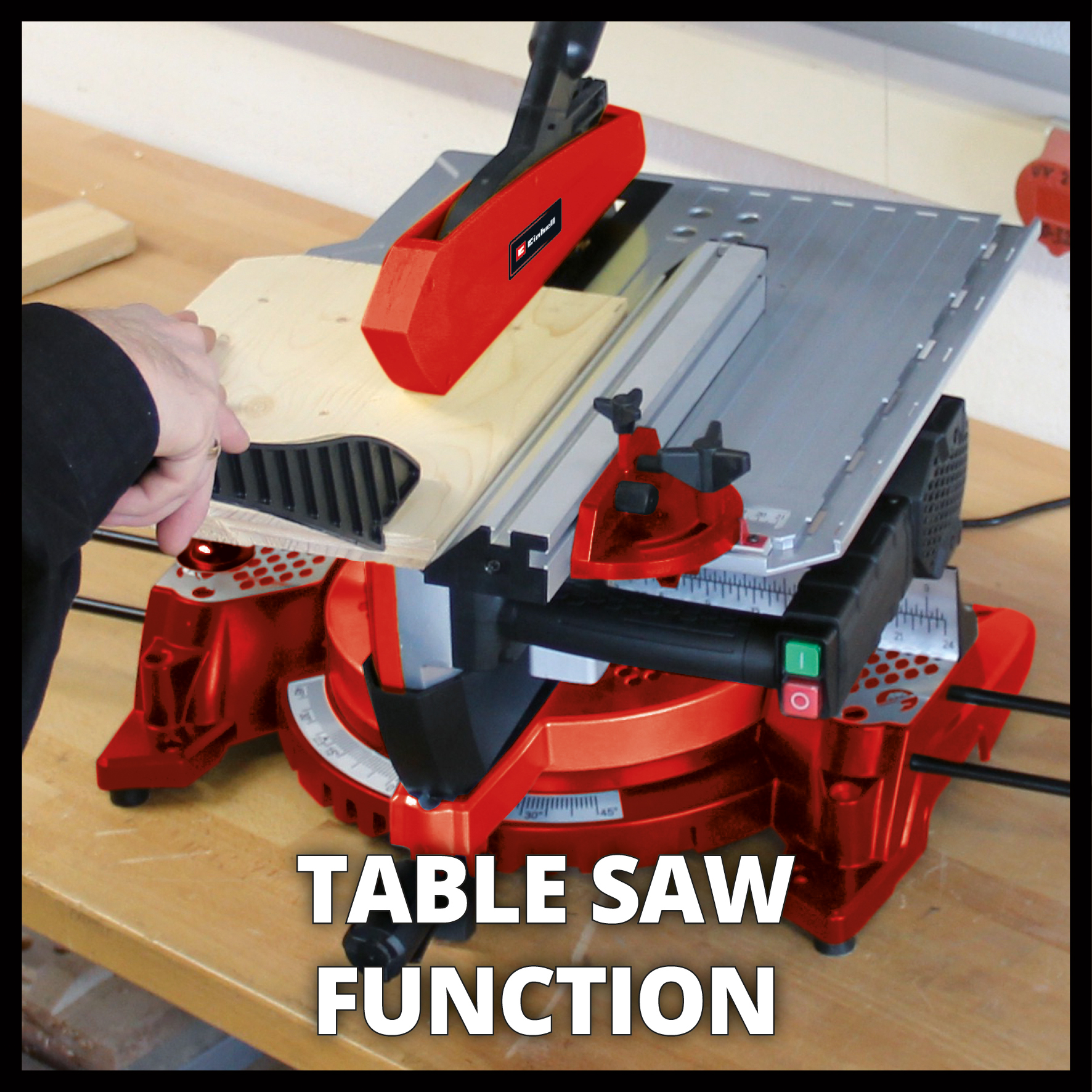 Geringssåg Einhell TC-MS 3017 Tmed Övre Bord