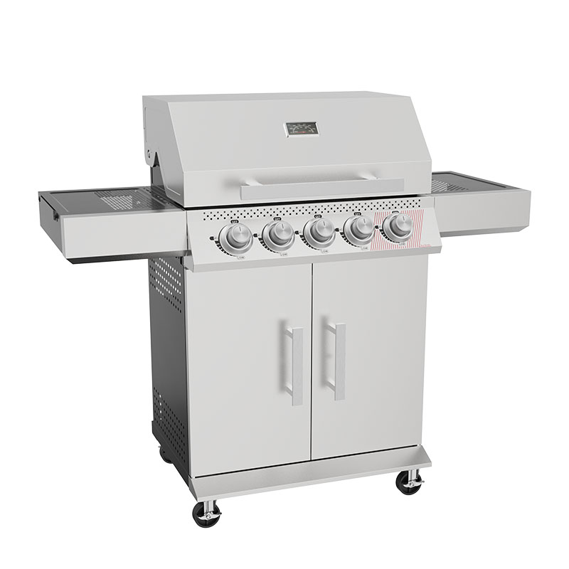 Gasolgrill Bluegaz Z50 Rostfritt Stål 4 Brännare & Sizzle Burner