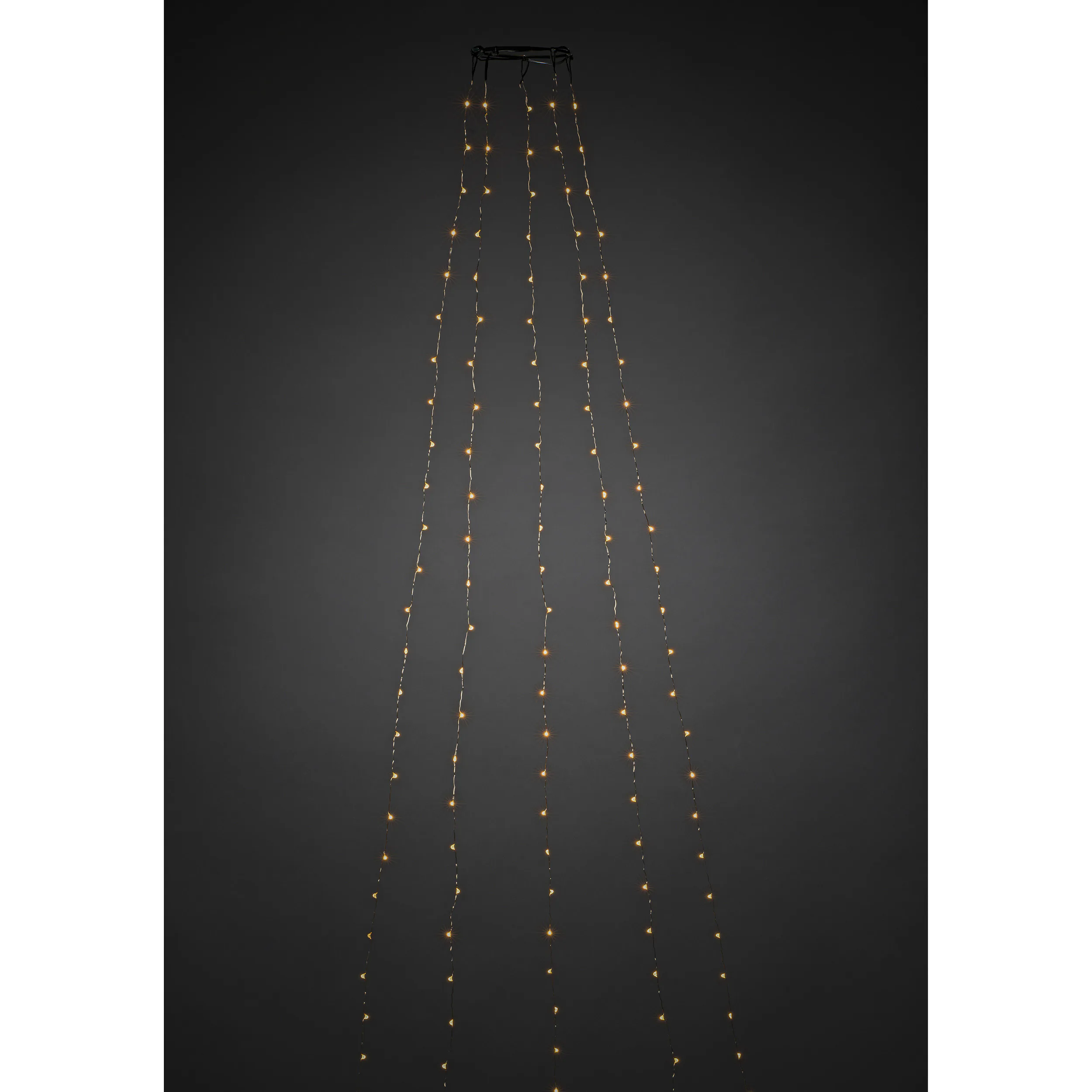 Julgransslinga 240 amb LED APP 240L Amber/Transparent